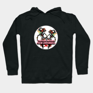 Leather Wayang From Indonesia Hoodie